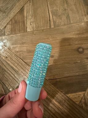Rhinestone Embellished EOS in Aqua